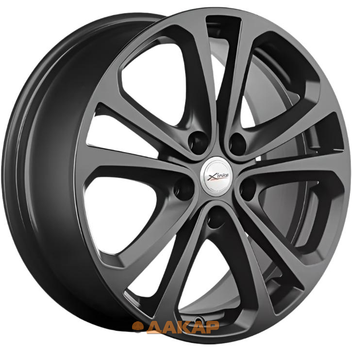 диски X'trike X-113 7x17 5*114.3 ET40 DIA64.1 BKM Литой