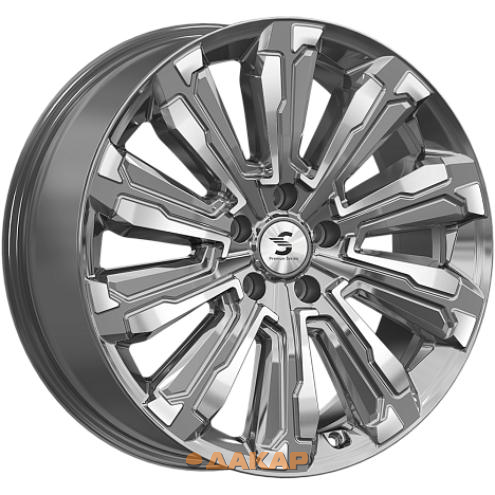 диски K&K Humber 8x20 5*108 ET46 DIA63.3 Diamond gloss graphite Литой
