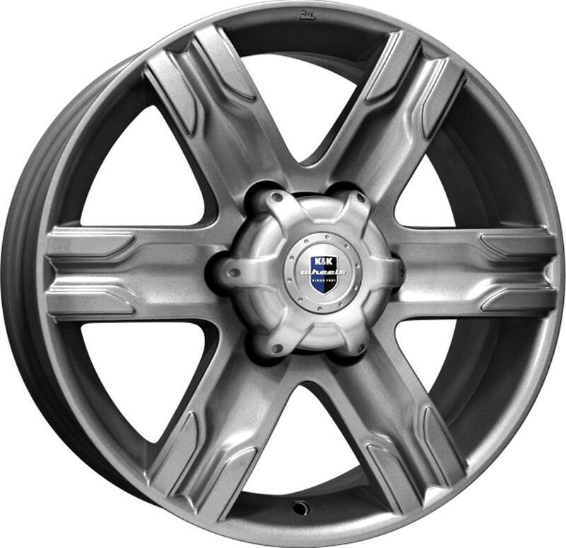 диски K&K Риальто 8x17 6*139.7 ET30 DIA106.1 Дарк платинум Литой