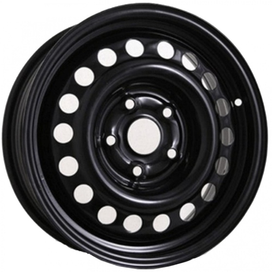 диски Eurodisk 53A39Z 5.5x14 4*100 ET39 DIA56.6 Black Штампованный