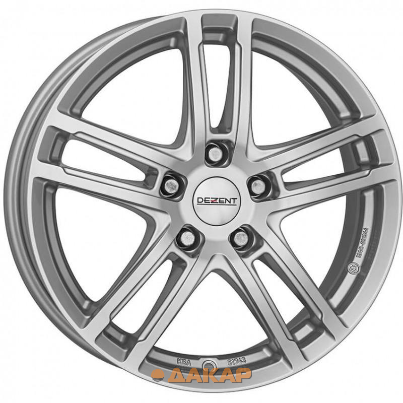 диски Dezent TZ 7.5x18 5*108 ET52.5 DIA63.3 Grap Matt Литой