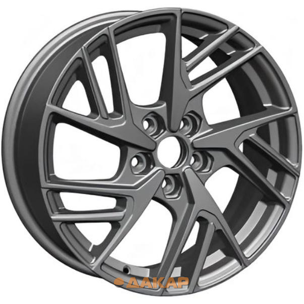 диски Khomen KHW 1722 6.5x17 5*114.3 ET46 DIA67.1 Gray Литой