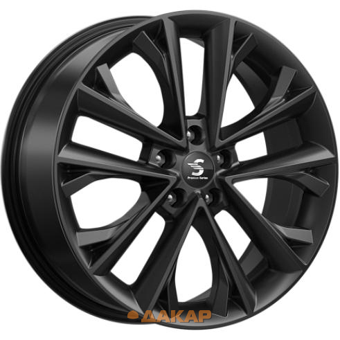 диски Скад КР012 7x18 5*108 ET47 DIA60.1 Fury black Литой