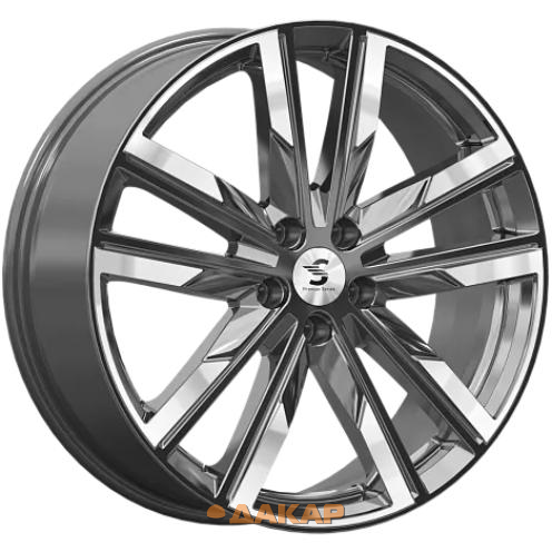 диски K&K КР014 8x20 5*112 ET34 DIA57.1 Diamond gloss graphite Литой