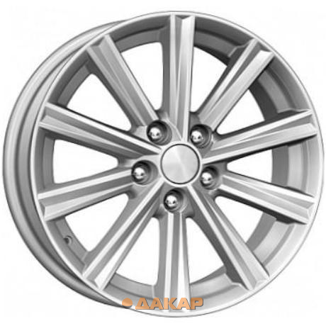 диски K&K Камрик 6.5x15 4*100 ET45 DIA67.1 Сильвер Литой