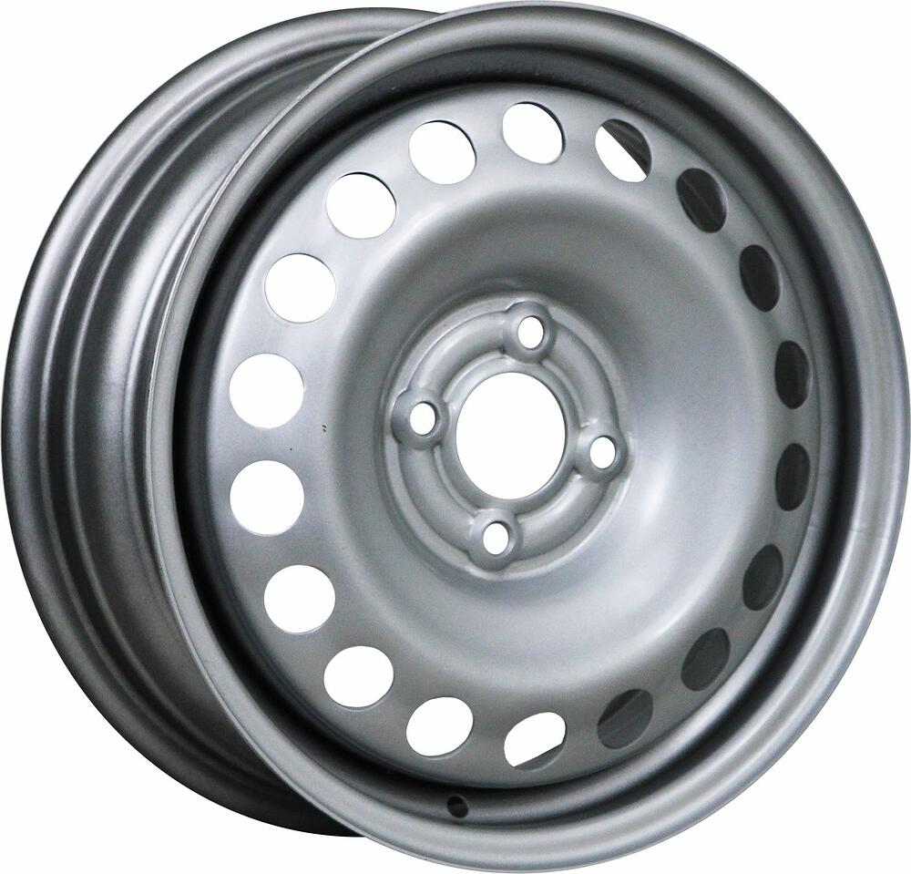 диски Trebl 6775T 5.5x15 4*100 ET45 DIA60.1 Silver Штампованный