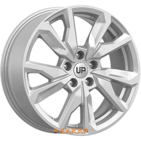 диски Wheels UP UP114 7x17 5*114.3 ET39 DIA60.1 Silver Classic Литой