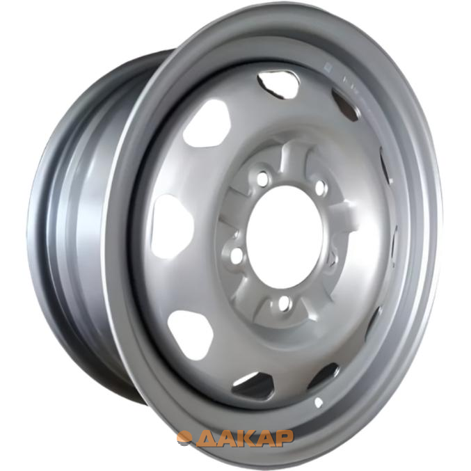диски Accuride УАЗ Patriot, Hunter 6.5x16 5*139.7 ET40 DIA108.6 Silver Штампованный