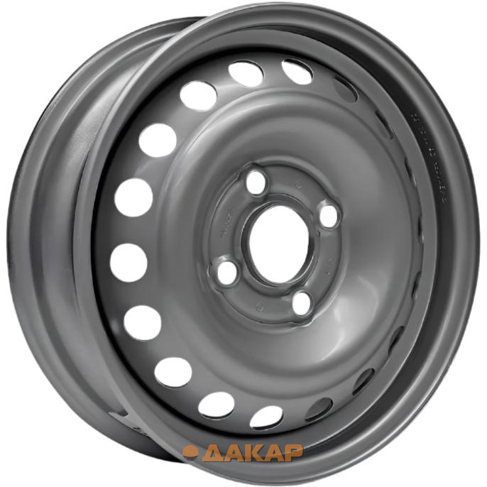 диски Accuride Нива 21214 5x16 5*139.7 ET58 DIA98 Grey Штампованный
