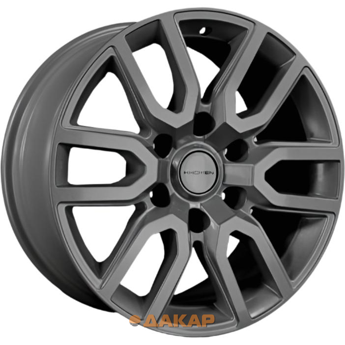 диски Khomen KHW 1723 8x17 6*139.7 ET50 DIA92.5 Gray Литой