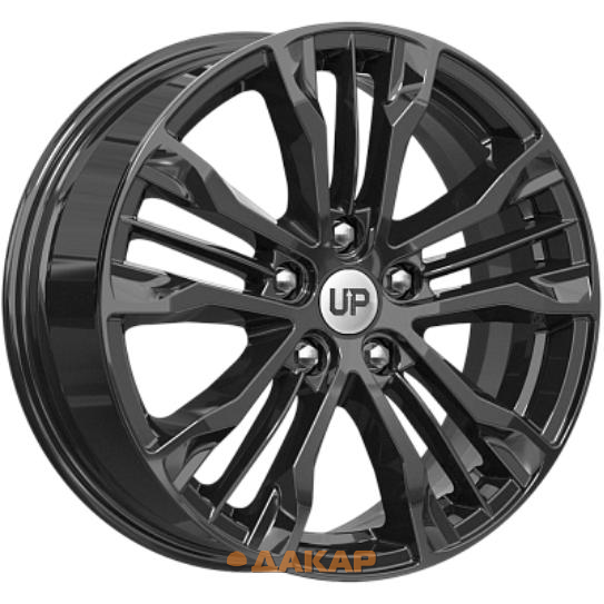 диски Wheels UP UP106 7x17 5*108 ET48 DIA63.3 New Black Литой