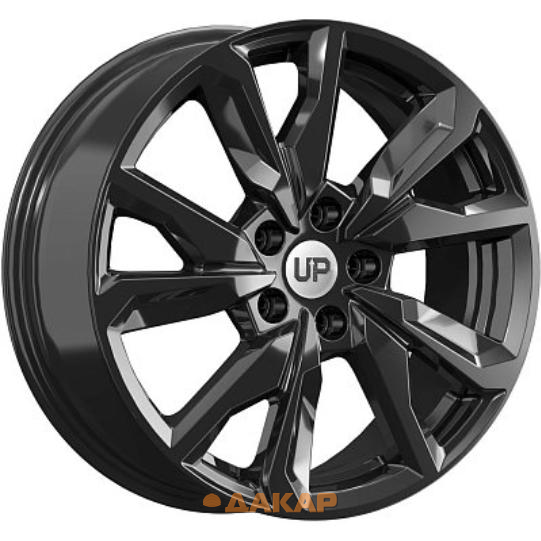 диски Wheels UP UP114 7x17 5*108 ET43 DIA65.1 New Black Литой