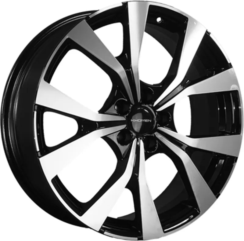 диски Khomen KHW 1906 7x19 5*114.3 ET49 DIA60.1 Black-FP Литой