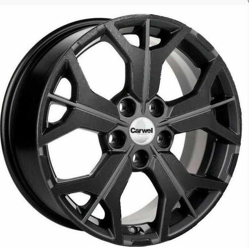 диски Диск литой Carwel Енисей 249 (Duster 2) BK 6.5j-16 5x114.3 ET50 DIA66.1