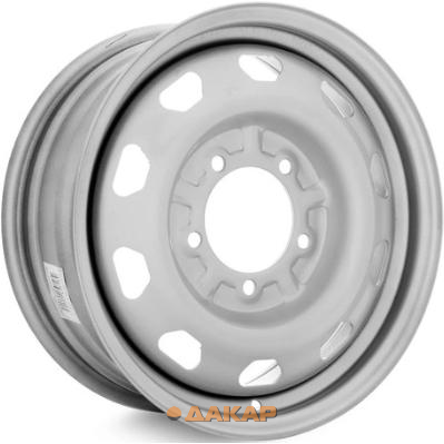 диски Trebl LT2883D 6.5x16 6*139.7 ET40 DIA109 Silver Штампованный
