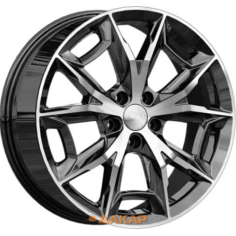 диски Скад Паркер 7.5x19 5*114.3 ET34 DIA66.6 Алмаз Литой