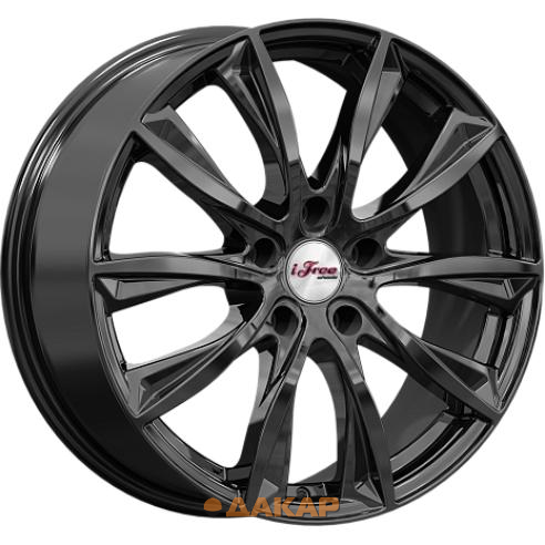 диски iFree Кazaнтип 7.5x18 5*105 ET38 DIA56.6 BK Литой