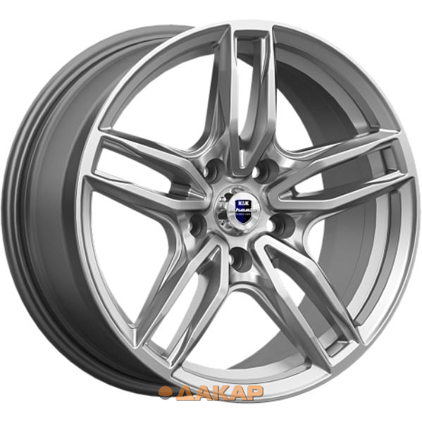 диски K&K Бартон 8x17 5*112 ET40 DIA57.1 Дарк платинум Литой