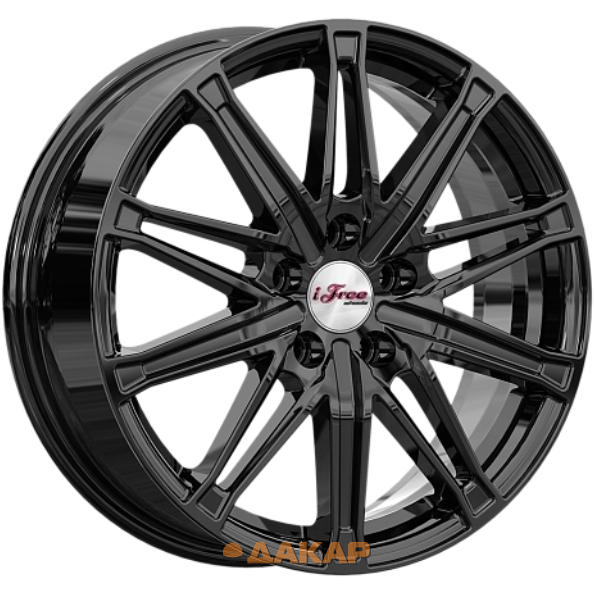 диски iFree Виар 6.5x17 5*114.3 ET35 DIA67.1 BK Литой