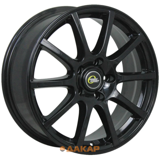 диски Cross Street CR-16 6x15 4*100 ET40 DIA60.1 Black Литой