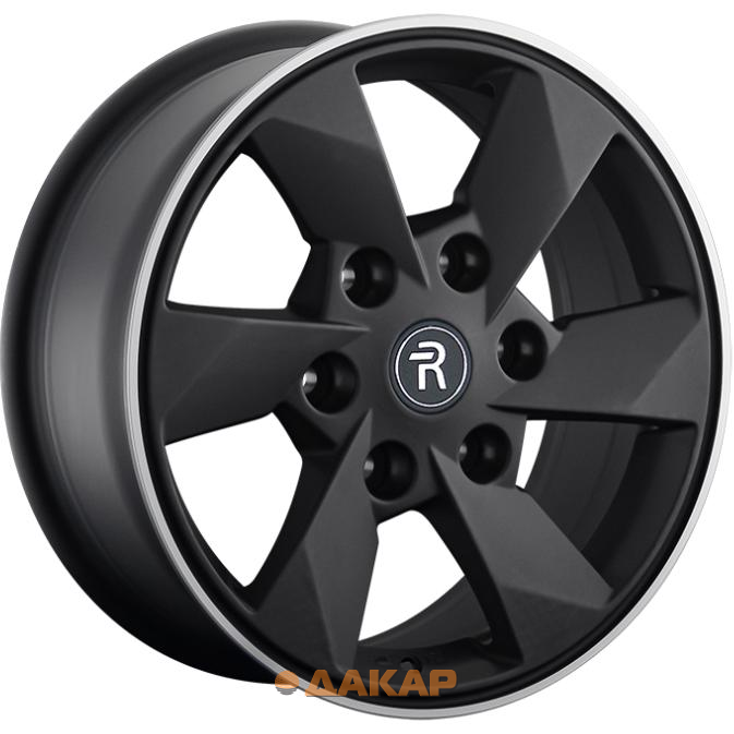 диски Replay TY394 7x16 6*139.7 ET30 DIA106.1 MBL Литой