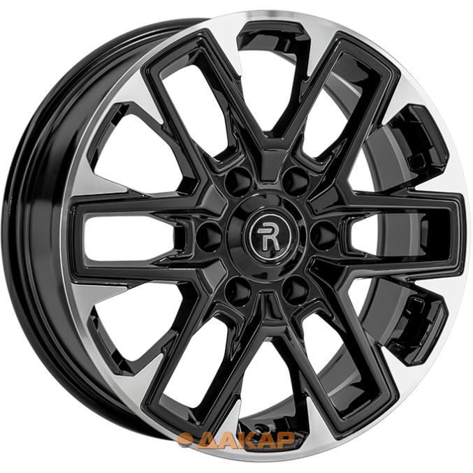 диски Replay TA27 8x18 6*139.7 ET36 DIA100.1 BKF Литой