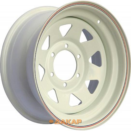 диски Off Road Wheels Toyota 8x16 5*150 ET-13 DIA110.1 White Штампованный
