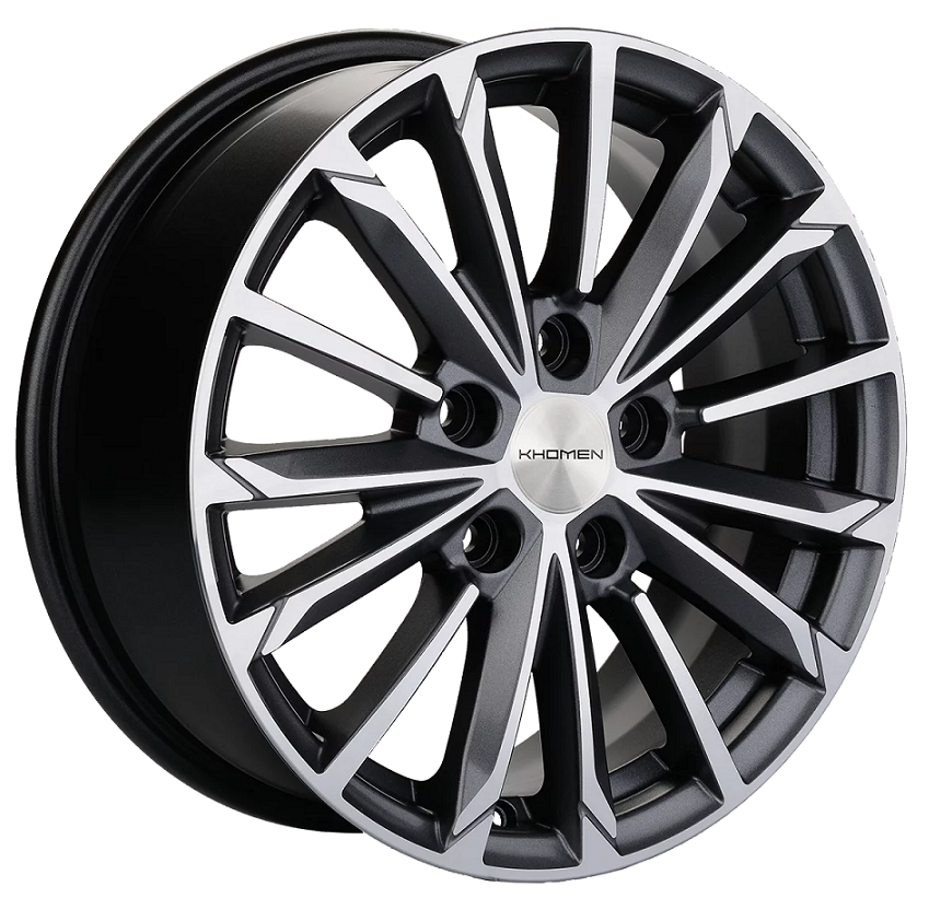 диски Диск литой Khomen Wheels KHW-1611 (ZV Passat) Gray-FP 6.5j-16 5*112 et41 dia57.1