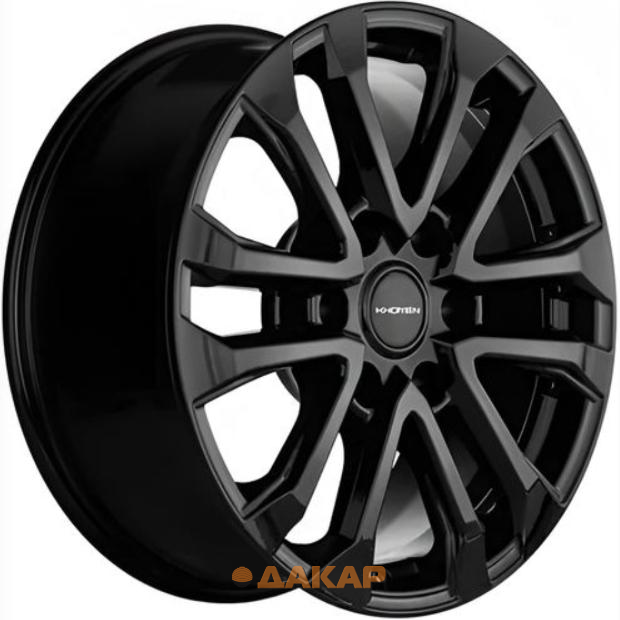 диски Khomen KHW 1805 7.5x18 6*139.7 ET20 DIA106.1 Black Литой