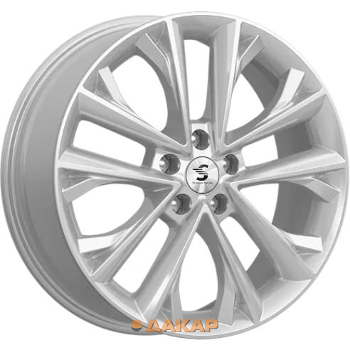 диски Скад КР012 7x18 5*114.3 ET45 DIA60.1 Elite silver Литой