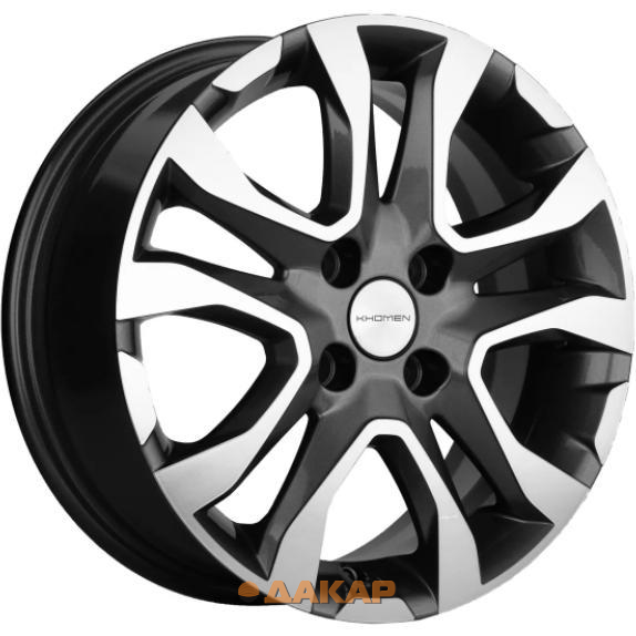 диски Khomen KHW 1503 6x15 4*100 ET40 DIA60.1 Gray-FP Литой