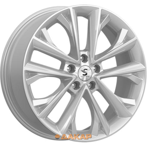 диски K&K КР012 7x18 5*114.3 ET37 DIA66.6 Elite silver Литой