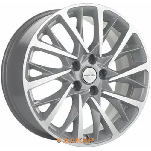 диски Khomen KHW 1804 7.5x18 5*108 ET50 DIA63.3 F-Silver-FP Литой