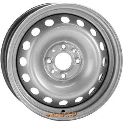 диски Trebl 52A35D 5x13 4*100 ET35 DIA57.1 Silver Штампованный