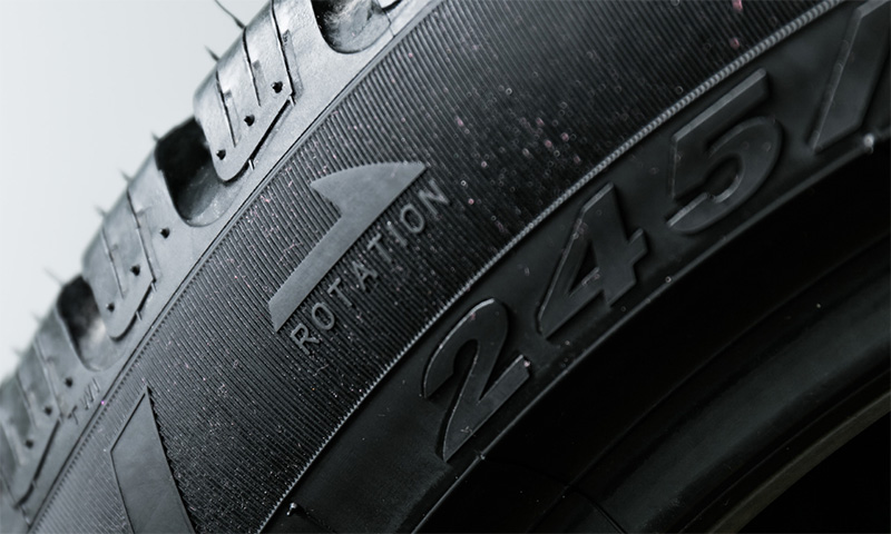 Rotation, направление вращения на колесе