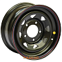 диски Off Road Wheels Nissan/Toyota 8x16 6*139.7 ET0 DIA110.1 Black Штампованный