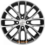диски Khomen KHW 1506 6x15 4*98 ET36 DIA58.6 Black-FP Литой