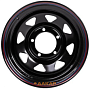 диски Off Road Wheels Renault Duster 7x16 5*114.3 ET20 DIA84.1 Black Штампованный