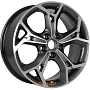 диски Khomen KHW 1702 7x17 5*114.3 ET37 DIA66.6 Gray-FP Литой