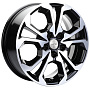 диски Khomen KHW 1711 6.5x17 5*114.3 ET45 DIA54.1 Black-FP Литой