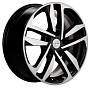 диски Khomen KHW 1612 6.5x16 5*114.3 ET43 DIA67.1 Black-FP Литой
