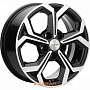 диски Khomen KHW 1606 6.5x16 5*114.3 ET46 DIA67.1 Black-FP Литой