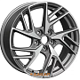 диски Khomen KHW 1722 6.5x17 5*114.3 ET45 DIA67.1 Gray-FP Литой