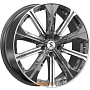 диски K&K КР013 7x19 5*114.3 ET40 DIA66.6 Diamond gloss graphite Литой