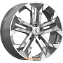 диски K&K КР015 7.5x19 5*108 ET47 DIA60.1 Diamond gloss graphite Литой