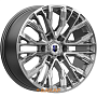 диски K&K Кортес 8.5x19 6*139.7 ET30 DIA106.1 Дарк платинум Литой