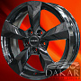 диски Khomen KHW 1504 6x15 5*100 ET40 DIA57.1 Black Литой