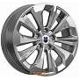 диски K&K Авиор 7x17 5*114.3 ET45 DIA67.1 Алмаз черный Литой