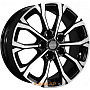 диски Khomen KHW 1605 6.5x16 5*110 ET46 DIA63.3 Black-FP Литой