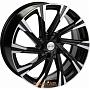 диски Khomen KHW 1901 7.5x19 5*108 ET46 DIA63.3 Black-FP Литой